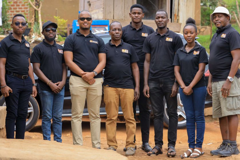 The Multilines International team at the Jajja Florence Happy Children's Home Medical Camp.